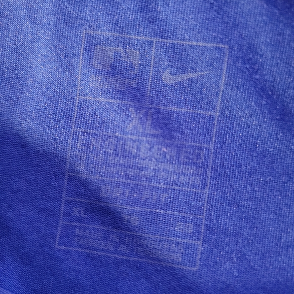 Nike Blue Jays DriFit Polyester Mens Shirt - Picture 2 of 3